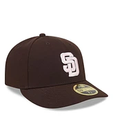 New Era Men's Brown San Diego Padres 2024 Mother's Day Low Profile 59FIFTY Fitted Hat