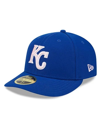 New Era Men's Royal Kansas City Royals 2024 Mother's Day Low Profile 59FIFTY Fitted Hat