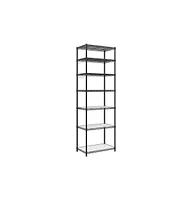 Slickblue Storage Shelves, Metal Shelves, Kitchen Shelving Unit with Adjustable Shelves, 7 Tier