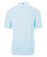 Cutter & Buck Big Tall Virtue Eco Pique Stripe Recycled Polo Shirt