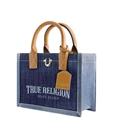 True Religion Modern Edge Denim Tote