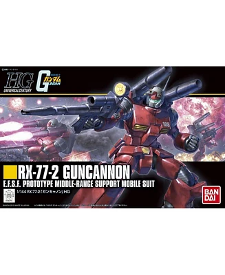 Bandai Rx-77-2 Guncannon Gundam Hg Model Kit