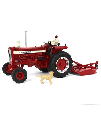 Ertl 1/16 Big Farm Farmall 1256 Tractor with Mower & Figures