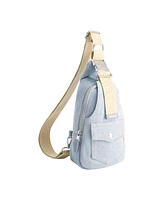 True Religion Denim Sling with Horseshoe Front pocket