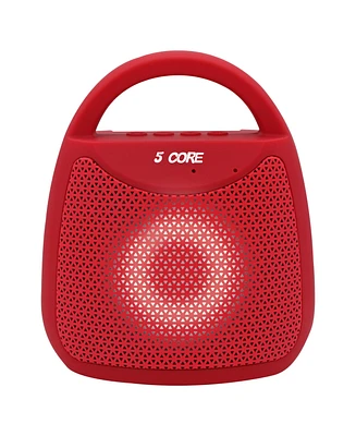 5 Core Bluetooth Speaker Rechargeable Portable Mini Waterproof Speaker with Microphone Stereo Sound 4 Hours Play Time - Bluetooth-13R