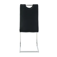 Faux Leather Dining Chairs Set of 6