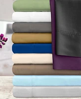 Superior Rayon From Bamboo 300 Thread Count Solid Deep Pocket Bed Sheet Set