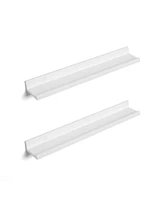 Slickblue Wall Shelves Set of 2, Floating Shelves Ledge 23-inch