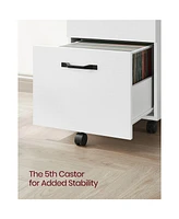 Slickblue Compact Industrial File Cabinet with 2 Drawers for Modern Storage Solutions