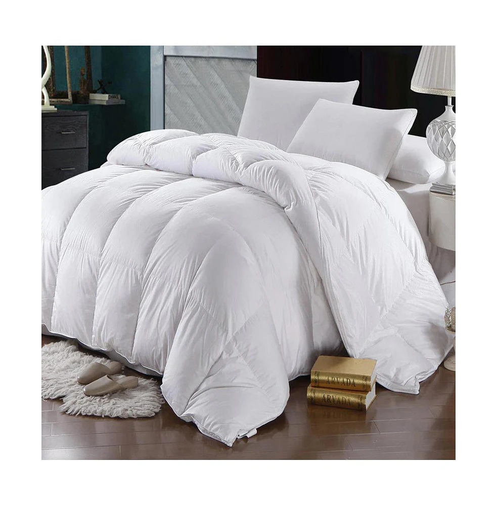 Egyptian Linens Goose Down Comforter 600 Thread Count 750 Fill Power