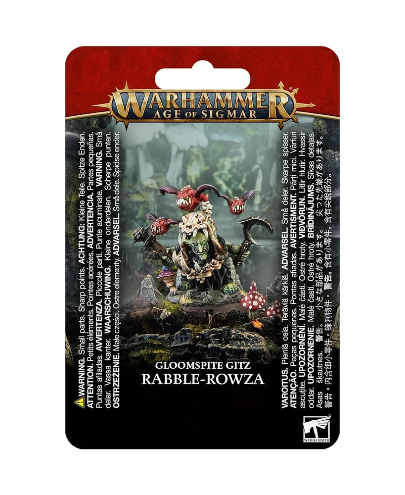 Games Workshop Warhammer Age Of Sigmar Gloomspite Gitz Rabble Rowza Building Set