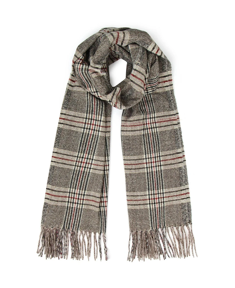 Belle & Bloom Aspen Plaid Scarf