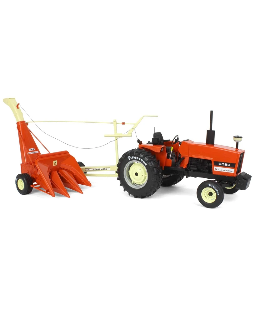 Spec Cast 1/16 Firestone Series Allis Chalmers with Corn Forage Harvester