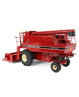 Ertl International Combine with Corn & Grain Head, Case Ih Prestige Select