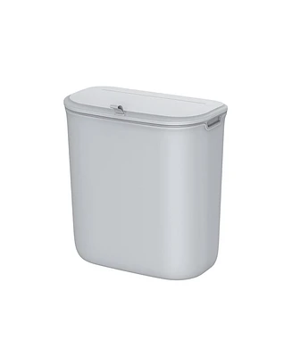 Slickblue 2.4-gallon Hanging Trash Can With Lid
