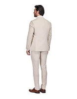 Gino Vitale Men's Skinny Fit 3-Piece Suit