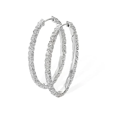 Lucy Quartermaine Large Hula Hoop Earrings