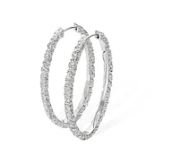 Lucy Quartermaine Large Hula Hoop Earrings