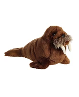 Aurora Small Walrus Mini Flopsie Adorable Plush Toy Brown 8"