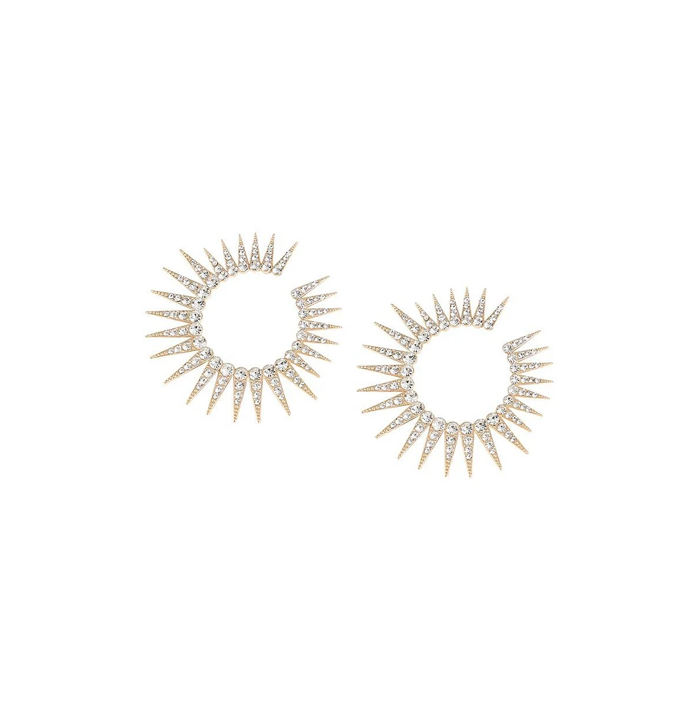 Sohi Women's Celestial Hoop Earrings