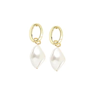 Sohi Women's Gold Snowball Drop Earrings