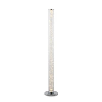 Streamdale Furniture 49" Exposed Rope Led Minari Clear Column Floor Lamp