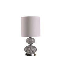 Streamdale Furniture 24" Mod Crystal Inspired Retro Table Lamp