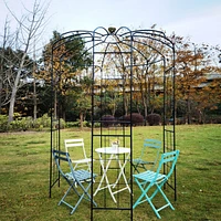 Streamdale Furniture Birdcage Shaped Metal Garden Arch Gazebo