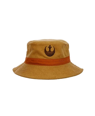 Heroes & Villains Men's and Women's Brown Star Wars Rebel Bucket Hat