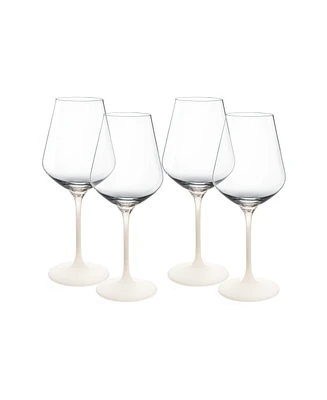 Villeroy Boch Manufacture Rock Blanc Wine Glasses