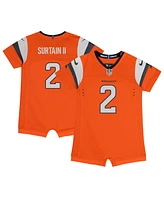 Nike Newborn Infant Patrick Surtain Ii Orange Denver Broncos Game Romper Jersey