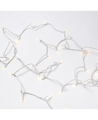 Dormify Led String, White, Battery Powered, Dorm Room Accent & Decor Lighting, Wall Decor, 30, Bedroom & Dorm Room Accent Essential
