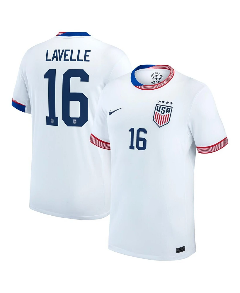 Nike Men's Rose Lavelle White Uswnt 2024 Home Stadium Replica Player Jersey