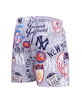 Pro Standard Men's Gray New York Yankees Toss Logo Woven Shorts