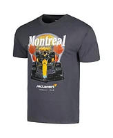 Outerstuff Men's Graphite McLaren F1 Team 2024 Canadian Grand Prix All Speed T-Shirt