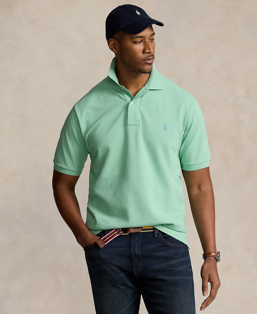Polo Ralph Lauren Men's Big & Tall Iconic Cotton Mesh Shirt