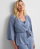 State of Day Women's 3-Piece. Fluid-Knit Pajama Set, Created for Macy's