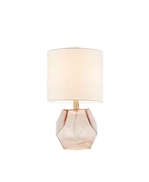 Streamdale Furniture Bella Geometric Glass Table Lamp