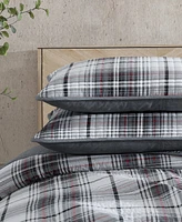 Eddie Bauer Alder Plaid Reversible 3 Piece Quilt Set, King