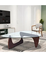 Simplie Fun Home Modern Triangle Coffee Table