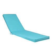 1 Piece Sky Blue Outdoor Lounge Chair Cushion