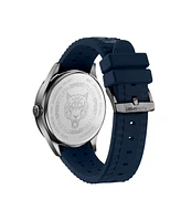 Plein Sport Men's Lineman Three Hand Quartz Silicone 45MM