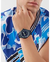 Plein Sport Men's Lineman Three Hand Quartz Blue Stainless Steel 45MM