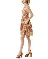 Jessica Simpson Women's Alana Woven Cotton Halter Dress