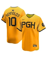 Nike Men's Bryan Reynolds Gold Pittsburgh Pirates City Connect Limited Player Jersey