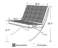 Mid-Century Foldable Lounge Chair