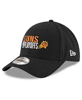 New Era Men's Black Phoenix Suns 2024 Nba Playoffs 9FORTY Adjustable Hat