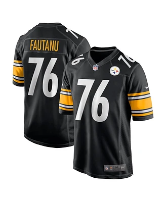 Nike Men's Troy Fautanu Black Pittsburgh Steelers 2024 Nfl Draft First Round Pick Player Game Jersey