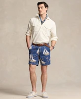 Polo Ralph Lauren Men's 8-Inch Straight-Fit Sailboat Twill Shorts