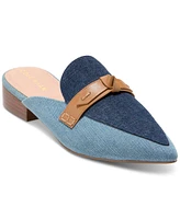 Cole Haan Women's Piper Bow Pointed-Toe Flat Mules